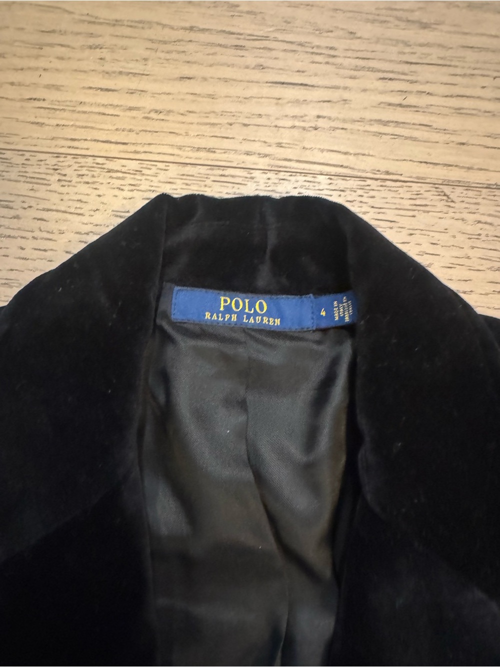 Ralph Lauren velvet blazer - Picture 2 of 5